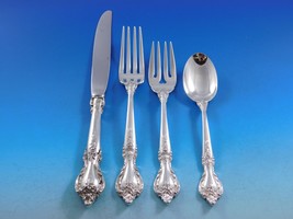 Delacourt by Lunt Sterling Silver Flatware Set for 12 Service 104 pieces - $7,425.00