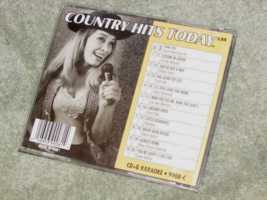 Country Hits Today Usa 9908C Karaoke Cd&amp;G (case2-80) - £15.08 GBP