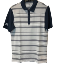 Adidas Golf Men&#39;s Ultimate Novelty Stripe Polo (Size Small) - £49.45 GBP