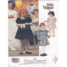 Vintage Sewing PATTERN Little Vogue Patterns 1014, Easy Child 1992 Toddl... - $17.42