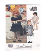 Vintage Sewing PATTERN Little Vogue Patterns 1014, Easy Child 1992 Toddl... - £13.90 GBP