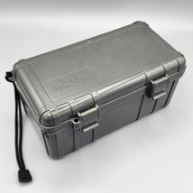 Cigar Caddy 3500 Travel Humidor Waterproof Crushproof Gray Portable Case - $652.21 MXN
