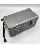 Cigar Caddy 3500 Travel Humidor Waterproof Crushproof Gray Portable Case - $652.21 MXN