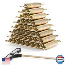 LUDACOO 5.5" Trampoline Springs, Heavy Duty Stainless Steel Trampoline A... - $70.78