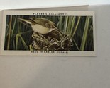Reed Warbler John Player &amp; Sons Vintage Cigarette Card #45 - $2.96
