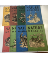 8 Nature Magazine Vintage Issues Animals Science Plants Wildlife Photos ... - $22.76