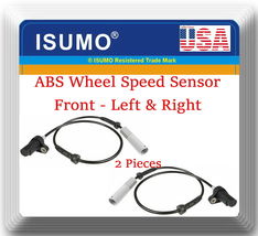 2x ABS3359FLR ABS Wheel Speed Sensor Front Left &amp; Right BMW 528i 540I 1997-1999 - £17.48 GBP