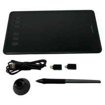 Huion Inspiroy H640P Digital Graphic Drawing Tablet Battery Free Stylus Pen - $31.46