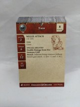Lot Of (35) Dungeons And Dragons Abberations Miniatures Game Stat Cards - $48.10