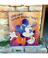 Hallmark Mickey Mouse &amp; Co. Photo Album Refillable Scrapbook Book Disney... - $30.48 CAD