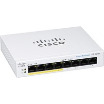 Cisco Business Cbs110-8Pp-D Unmanaged Switch | 8 Port Ge | Partial Poe | Desktop - £139.04 GBP
