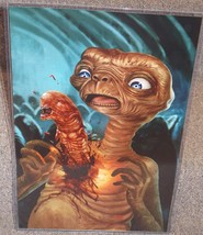 ET vs Aliens Chestburster Glossy Art Print 11 x 17 In Hard Plastic Sleeve - £20.29 GBP