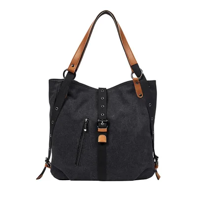 Brand Canvas Tote Bag Women Handbags Female Designer Large Capacity Leis... - $43.37