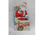 *Damaged* Vintage Santa Clause Diecut  Christmas Gretting Card With Story - £22.08 GBP