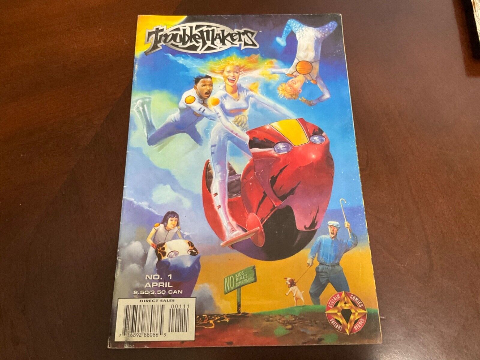 Primary image for 1997 TROUBLE MAKERS #12 Comic Book Acclaim Comics GC