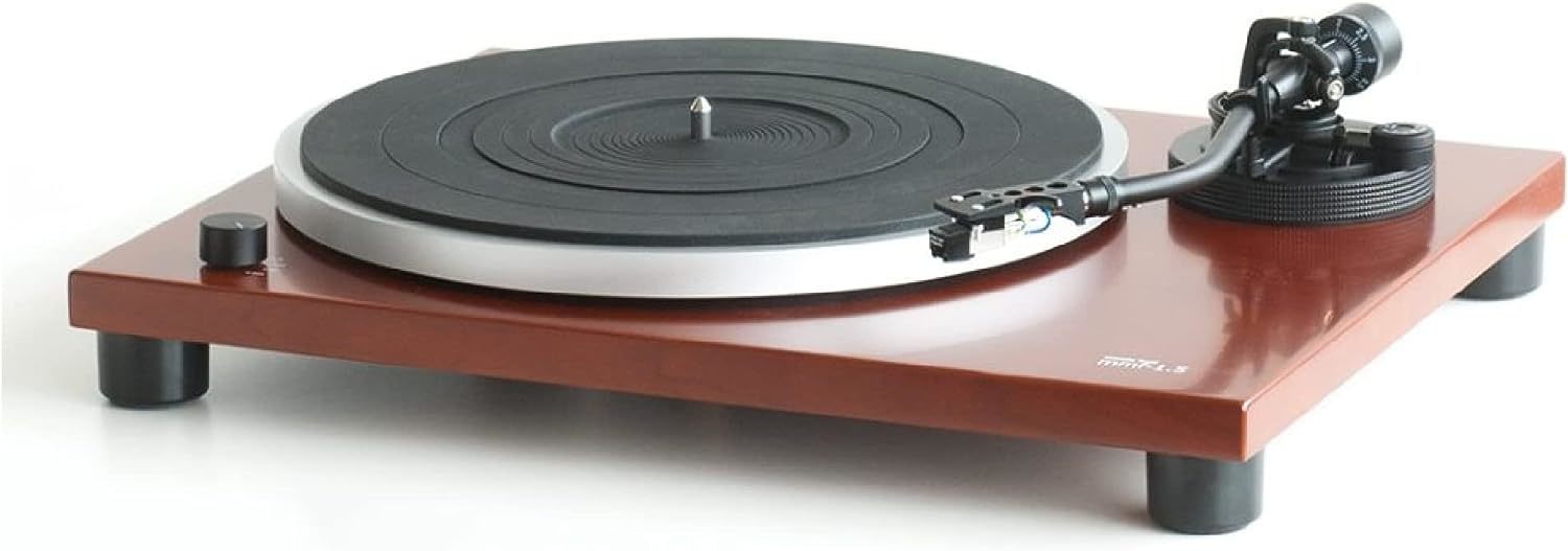 Music Hall Audio MMF1.5 Turntable 3 Speed (33 1/3, 45 RPM and 78 RPM) Belt Drive  			