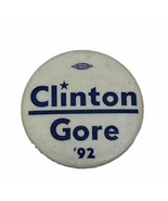 1992 BILL CLINTON AL GORE PRESIDENT campaign pin pinback button politica... - £4.61 GBP