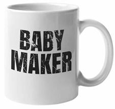 Baby Maker. Distressed Coffee &amp; Tea Mug For Mom, Mama, Mommy, Wife, Pregnant, Su - £15.81 GBP+