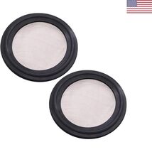 1.5" FKM Sanitary Gasket w/Stainless Screen - Tri Clamp Clover Pack of 2... - $29.93