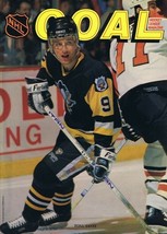 ORIGINAL Vintage 1991 Goal Magazine Program Penguins vs Devils Tony Tanti - $19.79