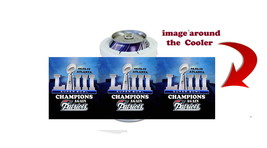 New England Patriots Super Bowl 53 Champs AGAIN Can Cooler Promo Beer or... - $12.47