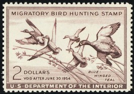 RW20, Mint NH $2 Federal Duck Stamp CV $90.00 - Stuart Katz - $49.95