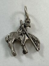 925 Sterling Silver “End of The Trail” NA Pendant Charm Three Available ... - $21.73
