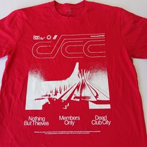 Dead Club City Clothing Mens Red Cotton Short Sleeve Graphic T-Shirt Size Medium image 11