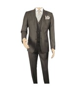 Men Suit BERLUSCONI Turkey 100% Italian Wool Super 180's 3pc Vested #Ber... - €303,03 EUR Men Suit BERLUSCONI Turkey 100% Italian Wool Super 180's 3pc Vested #Ber... - €303,03 EUR