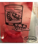 Cold Blooded By Fred Vampire Teeth Red Silicone Mold Ice Cube Tray Coffi... - $11.11 CAD