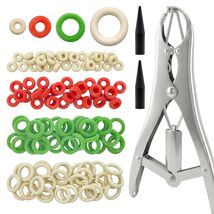 Goat Banding Kit, Livestock Castration Bander with Stainless Steel Expan... - $16.82
