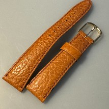 Original Seiko Genuine Leather Watch Band Strap ~Brown ~20mm ~Gold Tone ... - £27.08 GBP