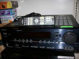 ONKYO TX-SR504 AV RECEIVER + REM - SERVICED - $125.00