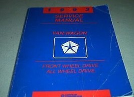1993 Dodge Ram Van Wagon Service Repair Manual Set Oem W Diagnostics Books - $70.09