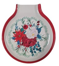 The Pioneer Woman Christmas Wishful Winter Melamine Holiday Spoon Rest New - £6.95 GBP