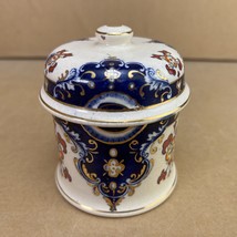 Antique French Ceramic Transfer Printed Lidded Pot - £27.45 GBP