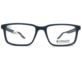 Dragon Brille Rahmen DR9001 410 Matt Marineblau Rechteckig 56-18-150 - £73.22 GBP