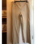 NWT Ladies LISETTE SPORT BEIGE TAN GOLF ANKLE PANTS - 12 &amp; 14  - $1,144.28 MXN