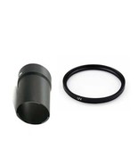 Lens Tube Adaptor + Uv Filter For Canon G7 G9 G-7 G-9 - £28.52 GBP