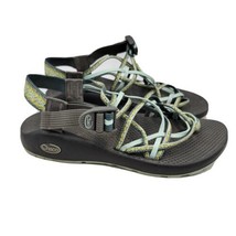 Chaco ZX/3 Strappy Sandals Womens Sz 9 Stardust Green J105520 Hiking Trail - £31.13 GBP