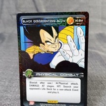 DBZ Dragon Ball Z TCG Card Panini Premiere R124 Black Disorienting Blow - $1.25