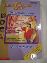 Scholastic The Babysitters Club #3 the Truth About Stacey Paperback by Ann M. Ma - £3.90 GBP
