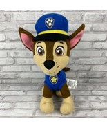 Nickelodeon Paw Patrol Chase Police Dog Plush 17 Inches Large Stuffed An... - £17.76 GBP