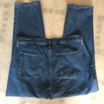Old Navy Size 14 Blue Extra High Rise Sky High Straight Jeans Secret Sli... - $25.89