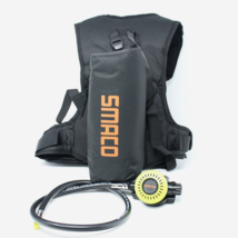 SMACO Scuba Diving 2nd Stage Regulator with Tank Vest Bag Harness for S7... - £114.56 GBP