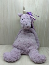 Jellycat London Sophia Unicorn medium 15" plush purple pink ribbon mane tail - £11.86 GBP