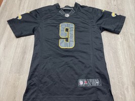 New Orleans Saints Boys Jersey Youth XL DREW BREES NFL Team Apparel Blac... - $11.88