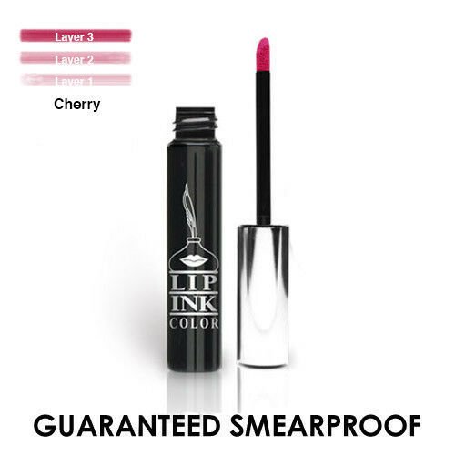 LIP INK Organic  Smearproof Liquid Lipstick - Cherry