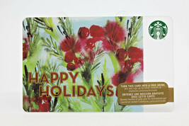 Starbucks Coffee 2015 Gift Card Happy Holidays Special Edition Zero Balance - £9.02 GBP