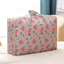 Oxford Cloth Quilt Moisture-Proof &amp; Waterproof Storage Bag Zipper Portable Movin - £15.19 GBP